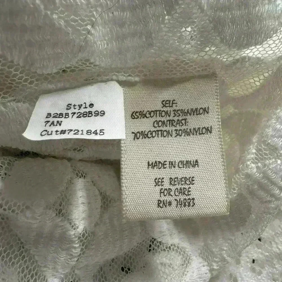 ADIVA Womens S Lace Short Kimono Style Top Crochet Knit Mesh Semi Sheer Blouse - Picture 10 of 12